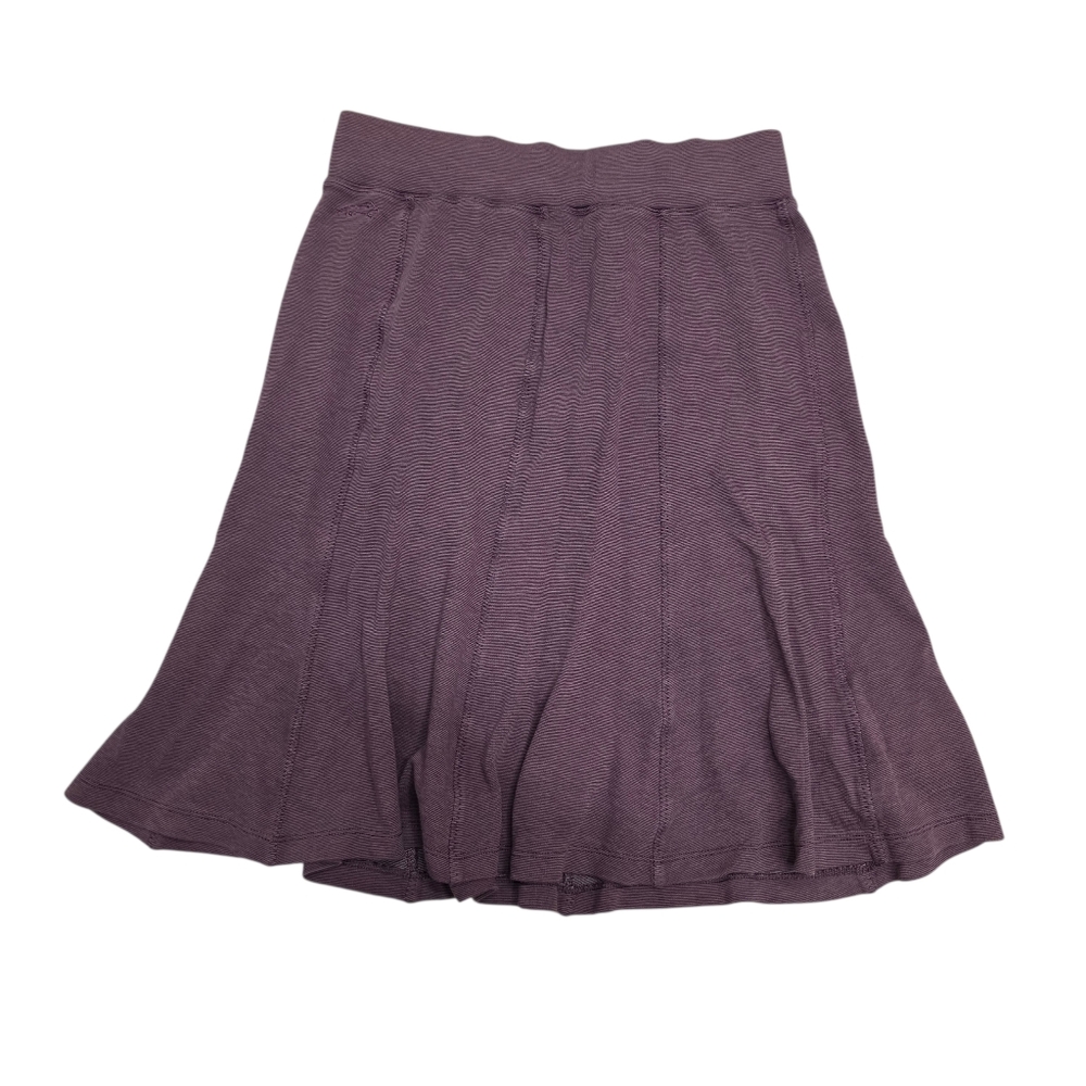 Womans Horny Toad Midi Purple Flare Skirt